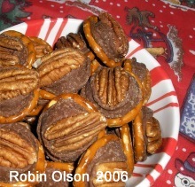 rolo pecan candies